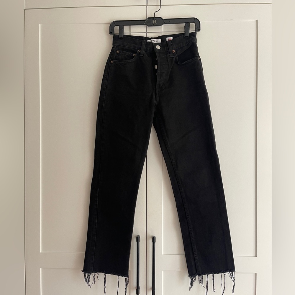 Re/done Originals Black Stovepipe size 24